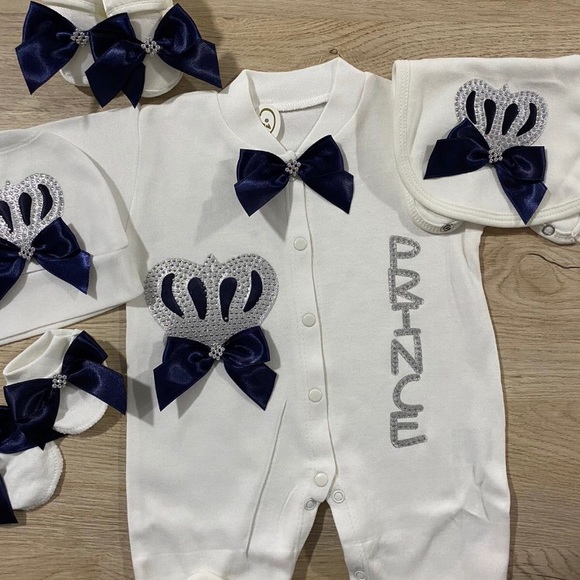 New born 5 pieces set - Picture 2 of 6